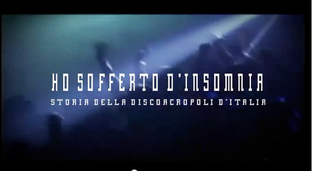 INSOMNIA – Documentario